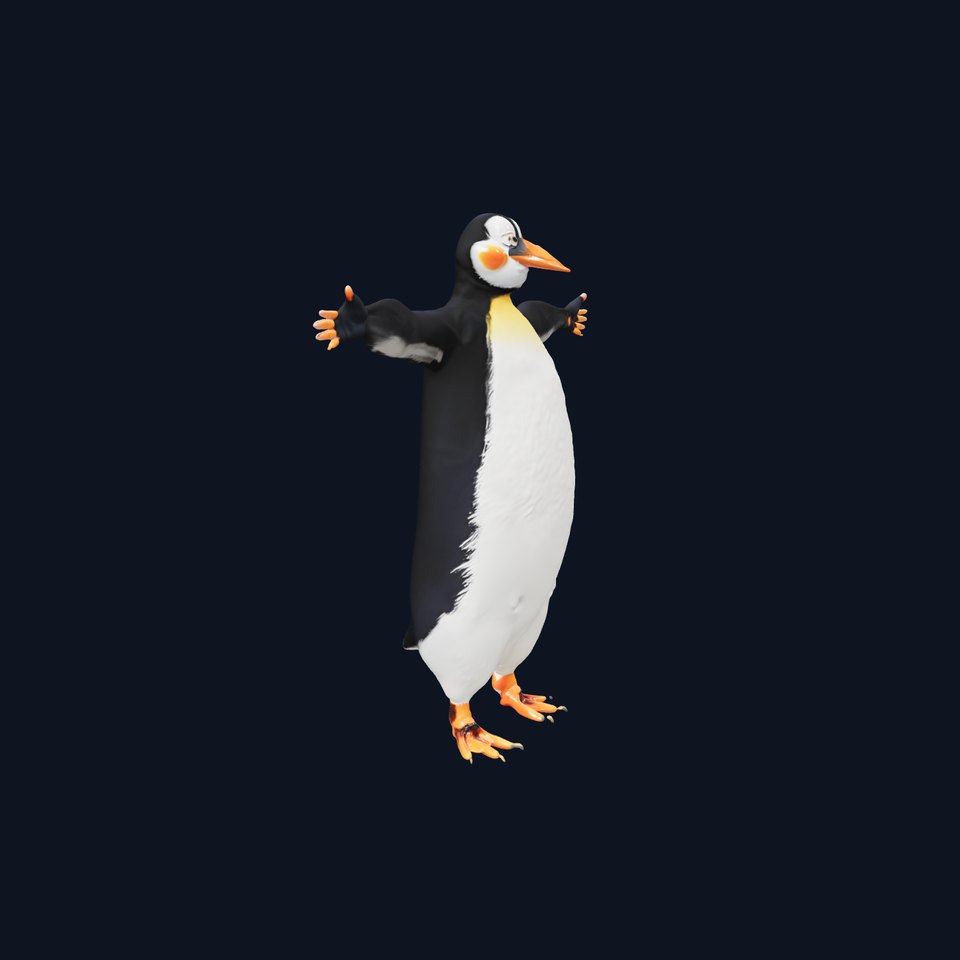 Penguin Character Animation model pack